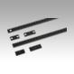 Linear scalesself adhesive or with screw holes, aluminium