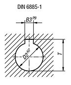 Handwheels DIN 950, aluminium, without grip