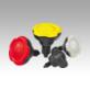 indexing plungers, steel with plastic five lobe grip