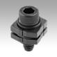 Wedge clamps, steel, with wedge faces, with socket head screw, Form B