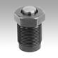 Screw-in hydraulic cylinder, single-acting with spring return, Form A