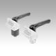 Clamping pin, steel or stainless steel with clamping angle