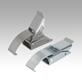 Latches, steel or stainless steel, with spring clip for up to 500N, fastening holes concealed
