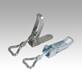 Latches adjustable with swing bail