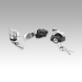 Quarter-turn locks with wing grip, housing diameter 30.5 mm