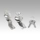 Quarter-turn locks, stainless steel 1.4401 with lockable wing grip