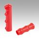 Plastic grips, round with round adapter