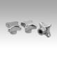 Palm grips similar to DIN 6335, aluminium, Form C, blind hole