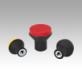 Mushroom knobs internal thread, inch