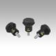 Mushroom knobs antistatic external thread