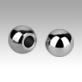 Ball knobs stainless steel or aluminium DIN 319 Form K with hole