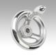 Handwheels DIN 950, aluminium, with fixed grip - inch