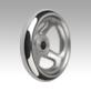 Handwheels DIN 950, aluminium, without grip - inch