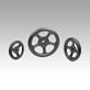 Spoked handwheels, sheet steel