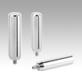 Cylindrical grips revolving stainless steel