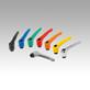 Clamping levers, die-cast zinc with internal thread, threaded insert black oxidised steel - inch