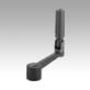 Crank handles aluminium with safety cylinder grip and square socket