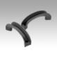 Pull handles arched, U-profile