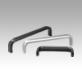 Pull handles, oval aluminium