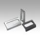 Ledge handles, aluminium 