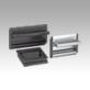 Recessed handle, aluminium, fold-down