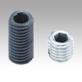 Grub screws with hex socket and flat point DIN EN ISO 4026, without thread lock