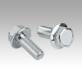 Hexagon head bolts with flange DIN EN 1665