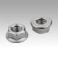 Hexagon nuts with flange DIN 6923 / EN 1661 enhanced