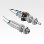 Indexing plungers, stainless steel, pneumatic