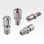 Mandrel collet for small bores