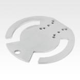 Adapter plates round