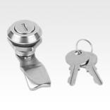 Quarter-turn locks lockable, stainless steel