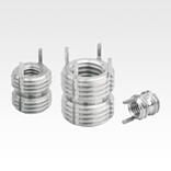 Threaded inserts reinforced internal thread, self-locking