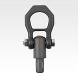 Boulon de support fileté autobloquant en acier