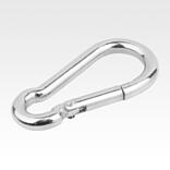 Mousqueton DIN 5299 en acier forme C