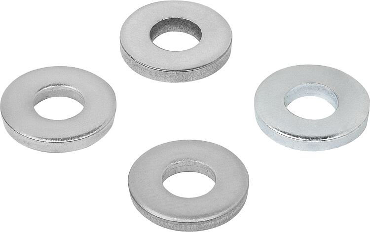 M10 Heavy Duty Flat Washers (DIN 7349) - 316 Stainless Steel: Accu.co.uk:  Washers & Spacers