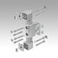 Friction joint, double 40/80/40 type B