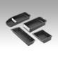 Clip-in bins, plastic for type I and type B profile slots and mounting profiles