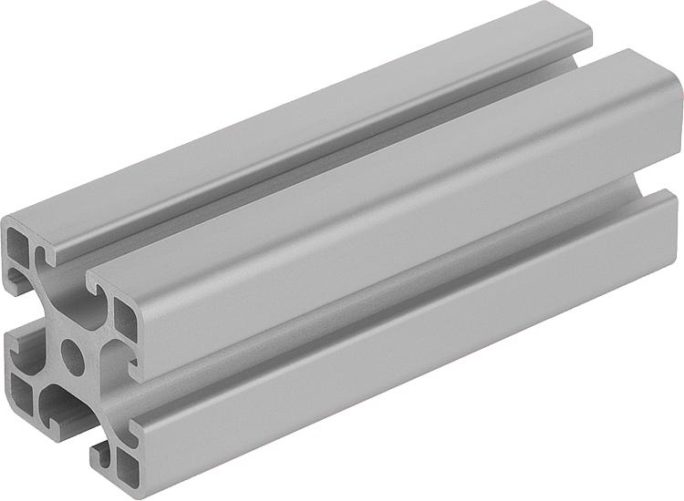 Aluminium profiles 40x40 light Type I