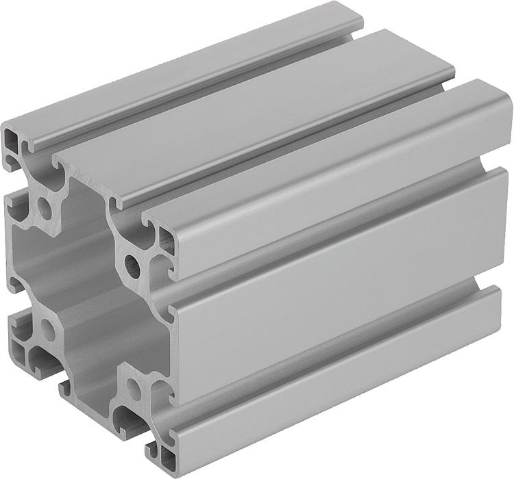 Aluminium profiles 80x80 light ?Type I