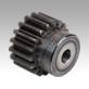 Spur gears steel, module 3 toothing hardened, straight teeth, engagement angle 20°