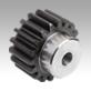 Spur gears steel, module 4 toothing hardened, straight teeth, engagement angle 20°