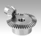 Bevel gears in steel, ratio 1:3 toothing milled, straight teeth, engagement angle 20°