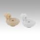 Bevel gears, plastic, ratio 1:2 injection moulded, straight teeth, engagement angle 20°