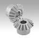 Bevel gears, zinc, ratio 1:1 cast, straight teeth, engagement angle 20°