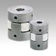 Elastomer dog couplings clamping with grub screw