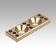 Plaques de frottement en bronze, sans entretien, forme A