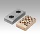 Glide plate bronze or steel, maintenance-free, Form A