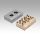 Glide plate bronze or steel, maintenance-free, Form B