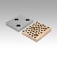 Glide plate bronze or steel, maintenance-free, Form C